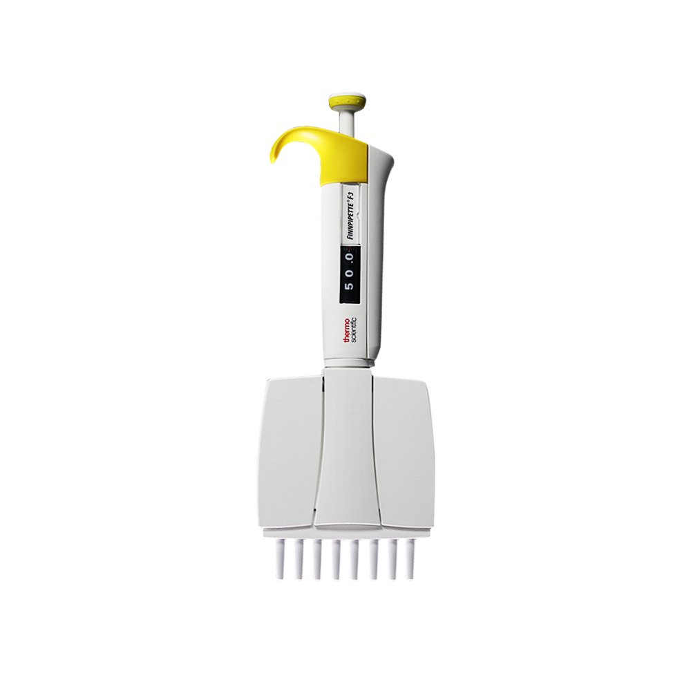 4660010 5-50ul F3 可调八道移液器,半支消毒 - Thermo/赛默飞