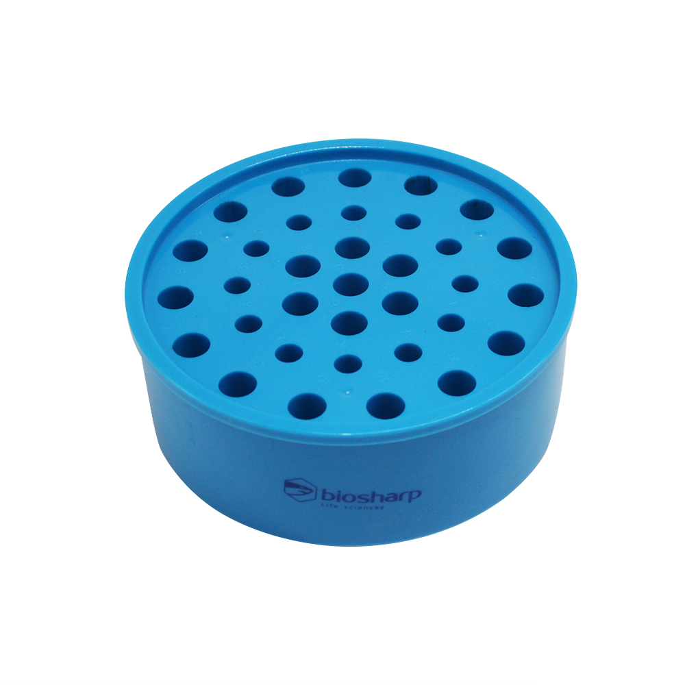 BC028 34孔1.5ml/2ml/0.5ml圆形冰盒（147mmx56mm）