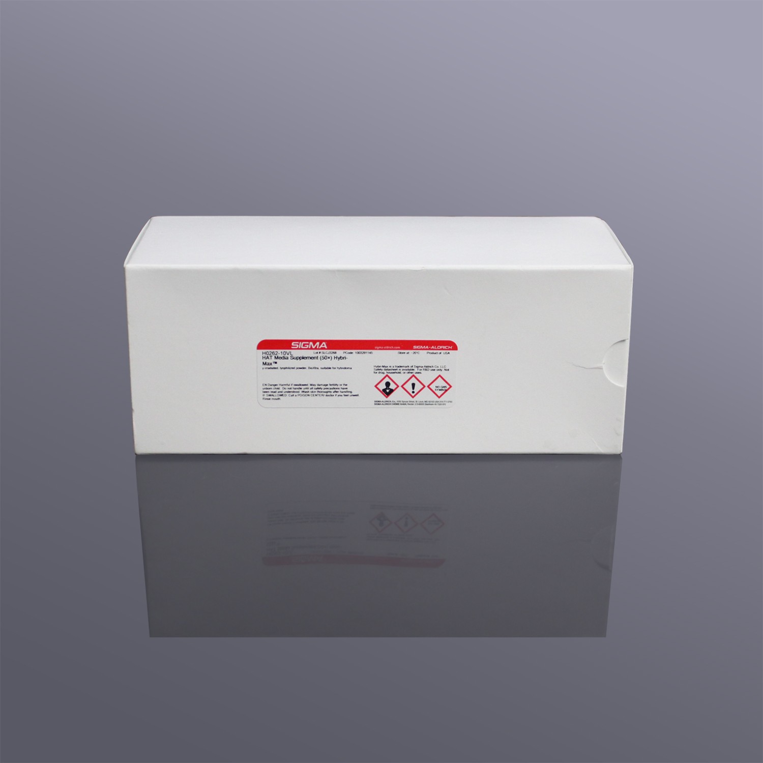 H0262-10VL HAT 培养基添加剂 (50×) Hybri-Max - Sigma-aldrich/西格玛