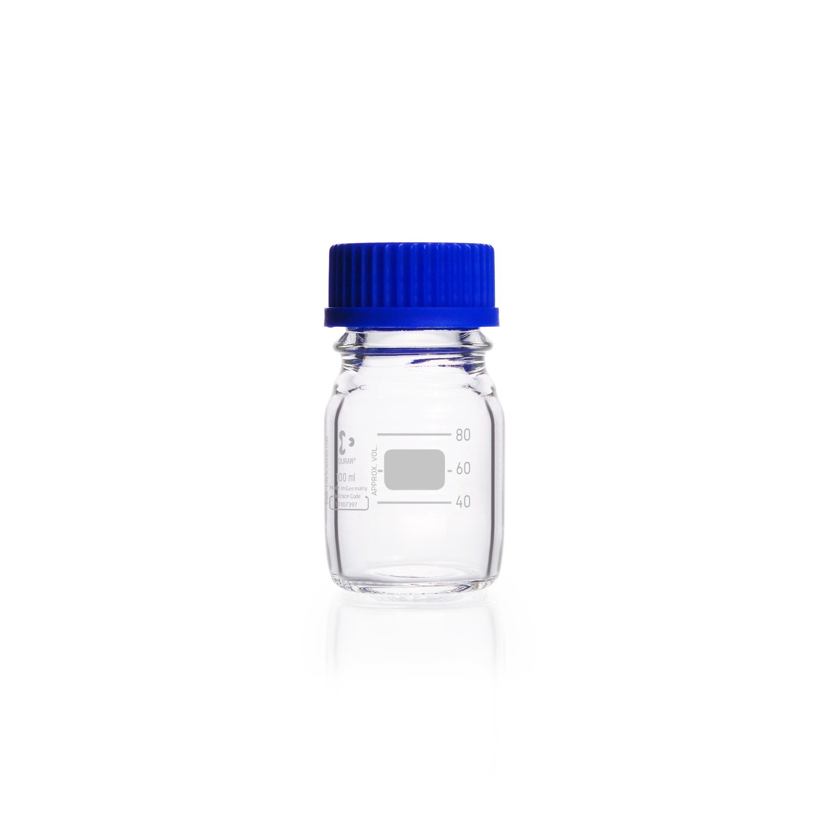 218012458SC 100ml蓝盖试剂瓶 - Schott/肖特