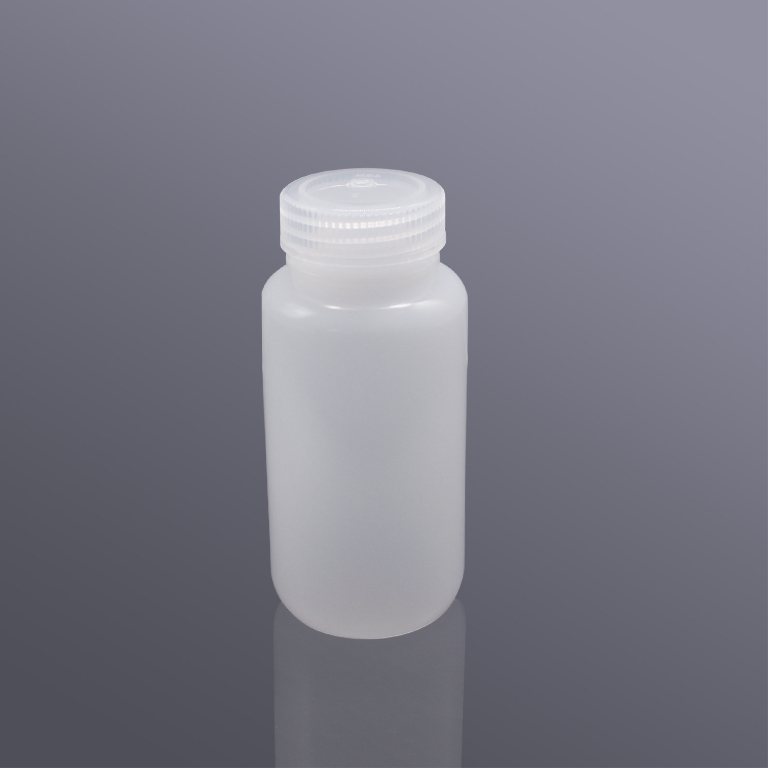 BS-RB-HDPE-0250-C 250ml 本色 HDPE广口试剂瓶,无菌