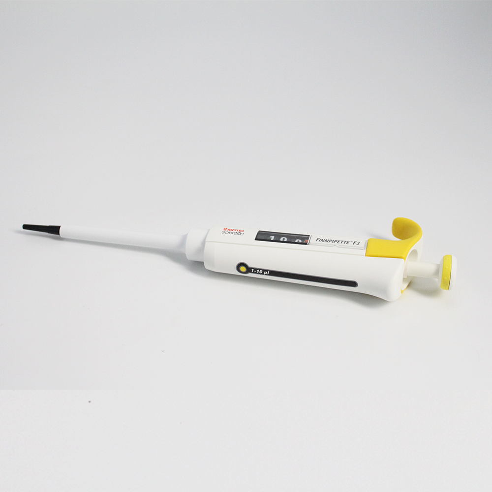 4640010 1-10ul F3 单道可调移液器,半支消毒，配200ul,250ul通用吸头 - Thermo/赛默飞